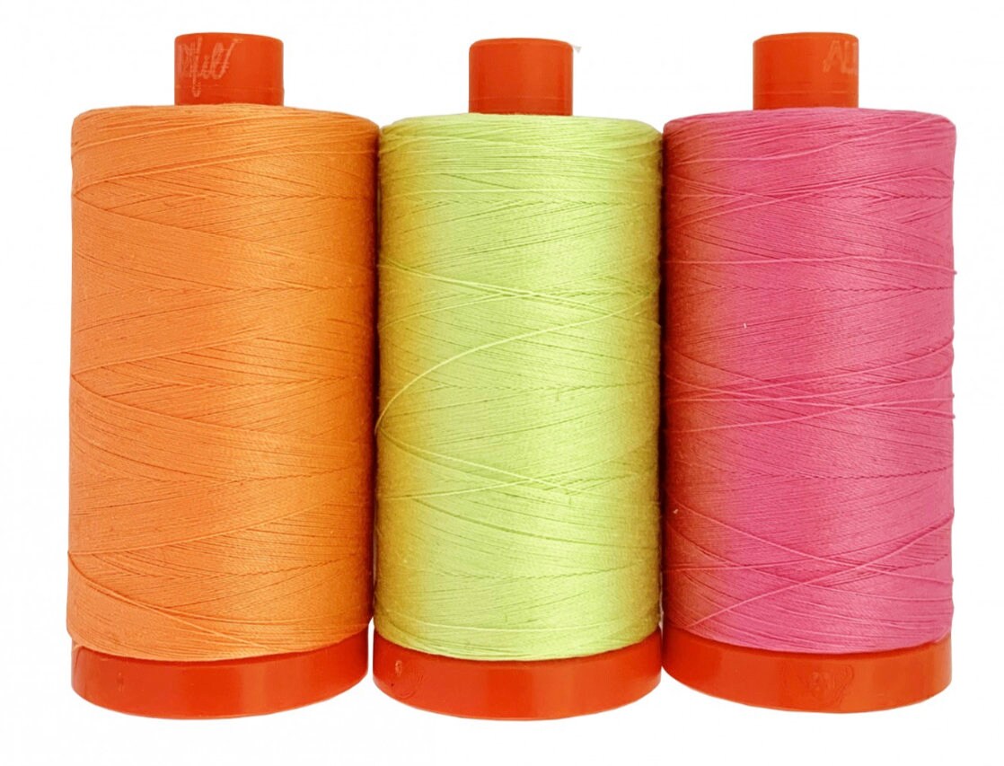 Neon's & Neutrals by Tula Pink 3 Large Spools