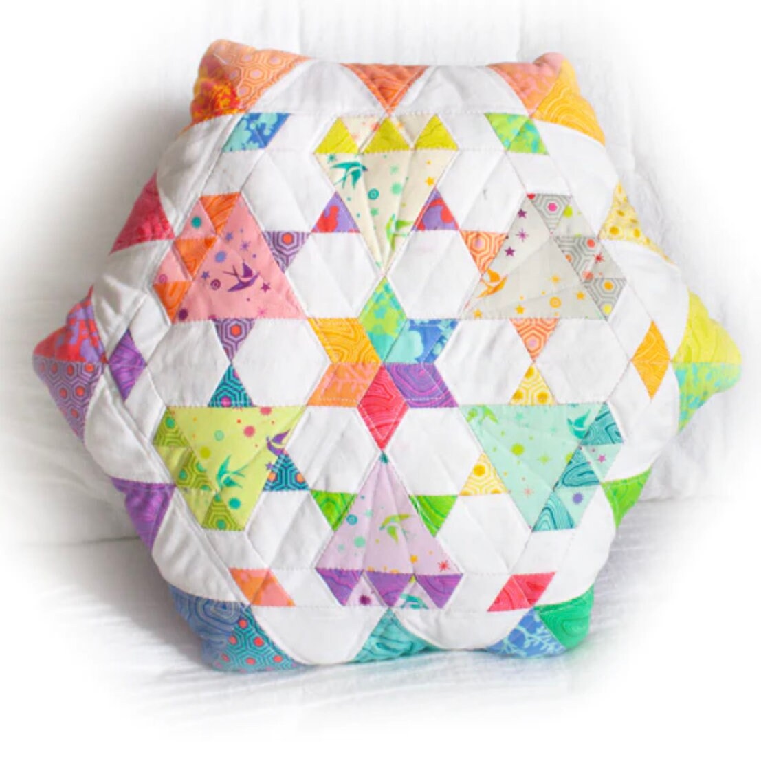 Diamond Dust Pillow by Paper Pieces w/ Acrylic Templates